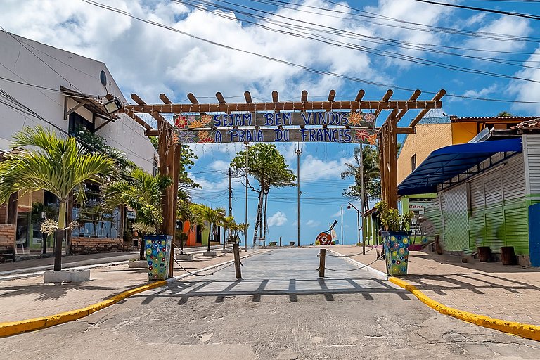 Aconchego 2 Quartos: 300m da Praia e Comércio Próx