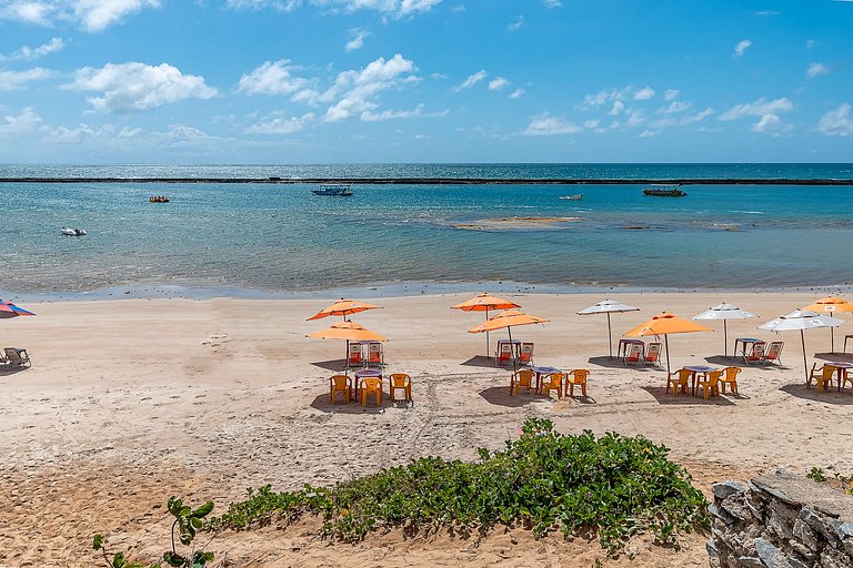 Aconchego 2 Quartos: 300m da Praia e Comércio Próx