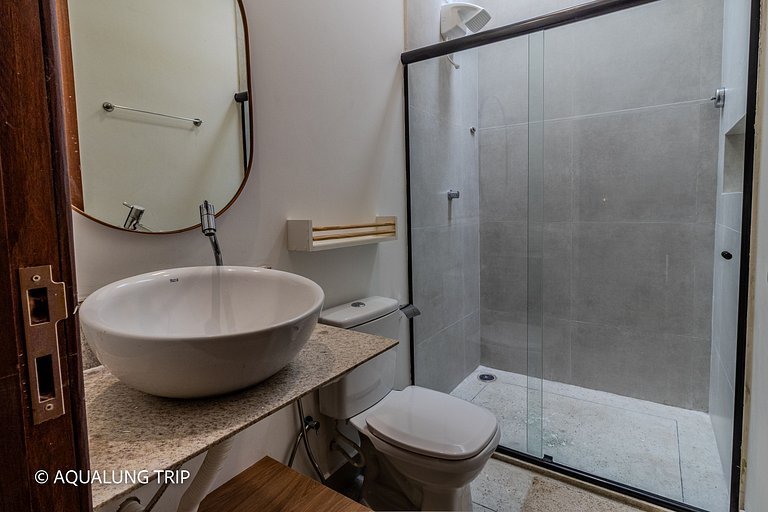 Studio Premium - 02, 100m da Praia, tudo á pé