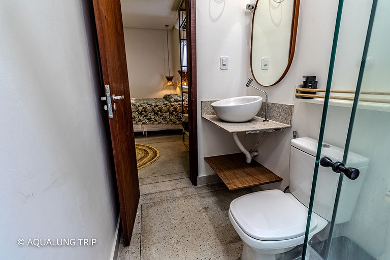 Studio Premium - 02, 100m da Praia, tudo á pé