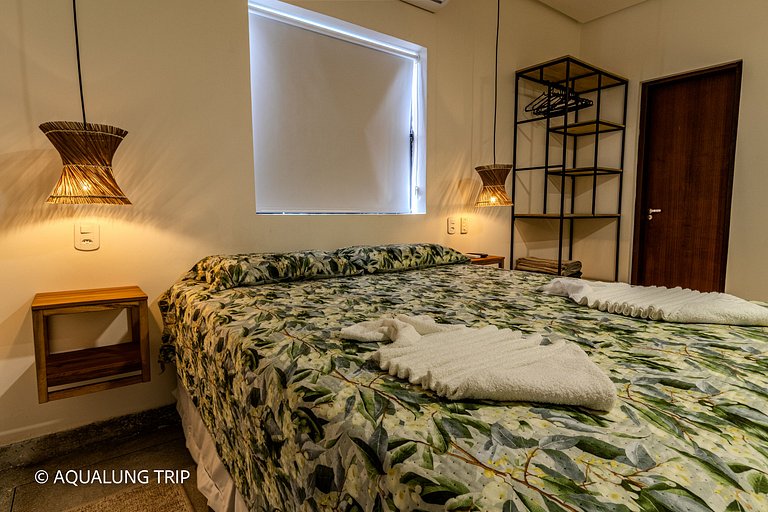 Studio Premium - 02, 100m da Praia, tudo á pé