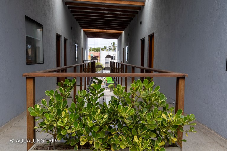 Studio Premium - 05, 100m da Praia, tudo á pé