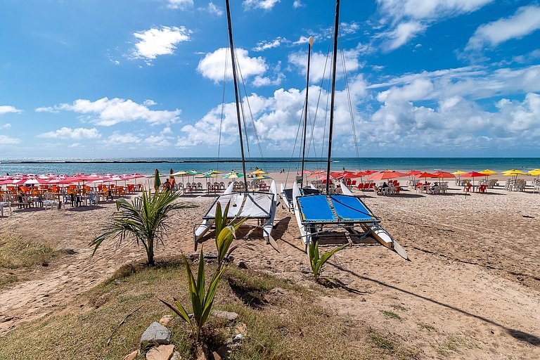 Studio Premium - 05, 100m da Praia, tudo á pé