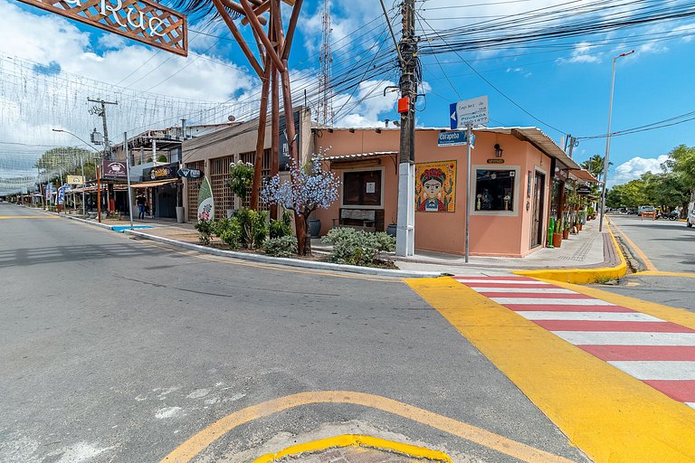 Studio Premium - 05, 100m da Praia, tudo á pé