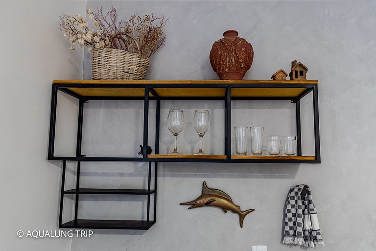 Studio Premium - 04, 100m da Praia, tudo á pé