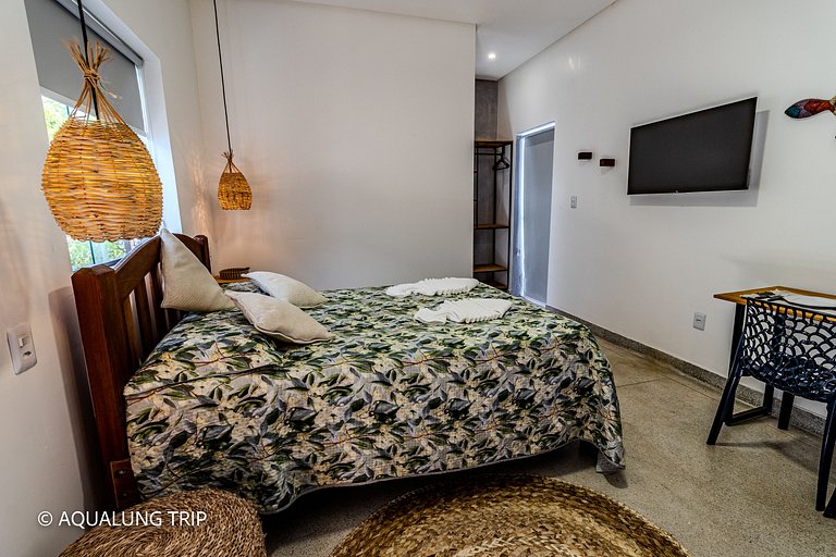 Studio Premium - 04, 100m da Praia, tudo á pé