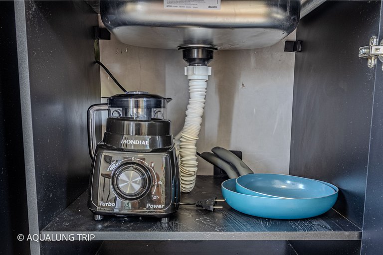 Studio Premium - 04, 100m da Praia, tudo á pé