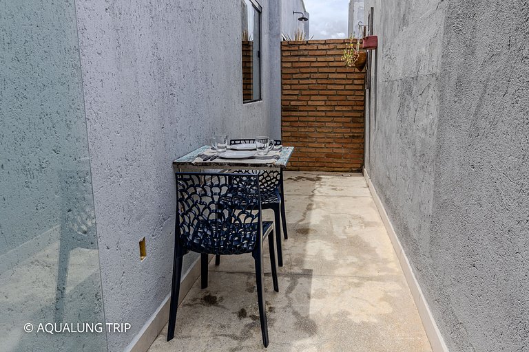 Studio Premium - 05, 100m da Praia, tudo á pé