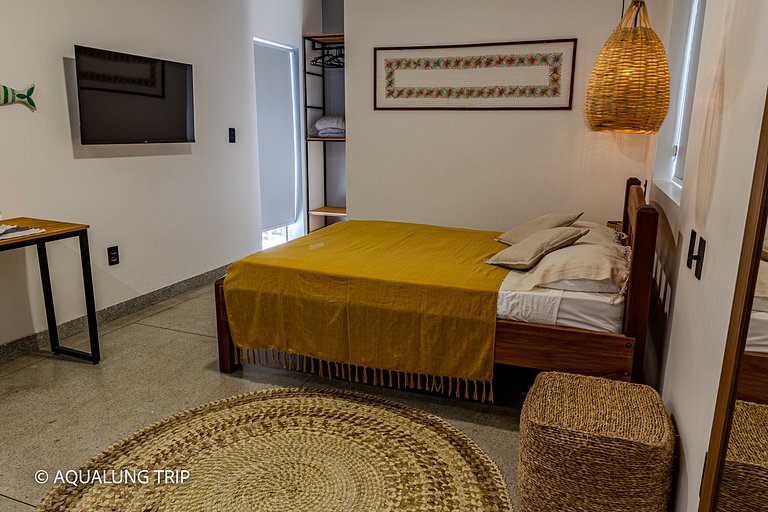 Studio Premium - 06, 100m da Praia, tudo á pé