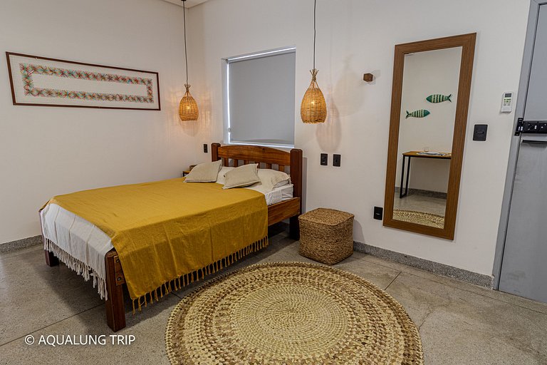 Studio Premium - 06, 100m da Praia, tudo á pé