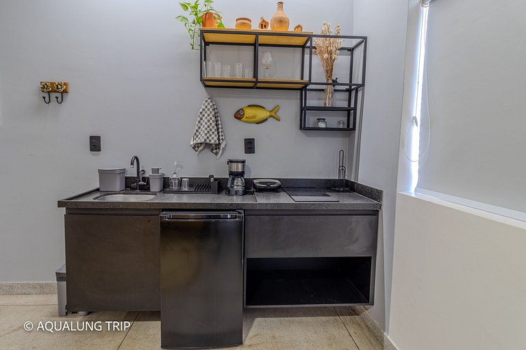 Studio Premium - 06, 100m da Praia, tudo á pé