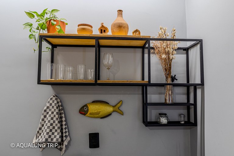 Studio Premium - 06, 100m da Praia, tudo á pé