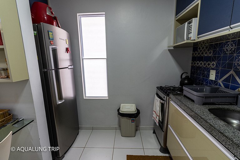 Casa em condomínio 2 quartos com piscina